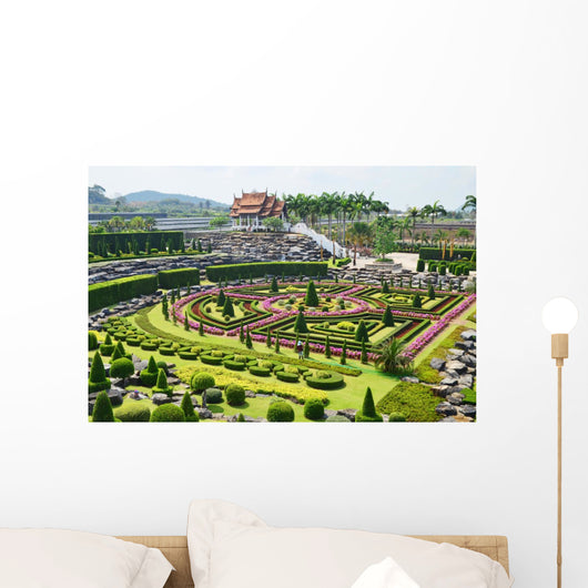 Nong Nooch Garden in Pattaya, Thailand Wall Mural