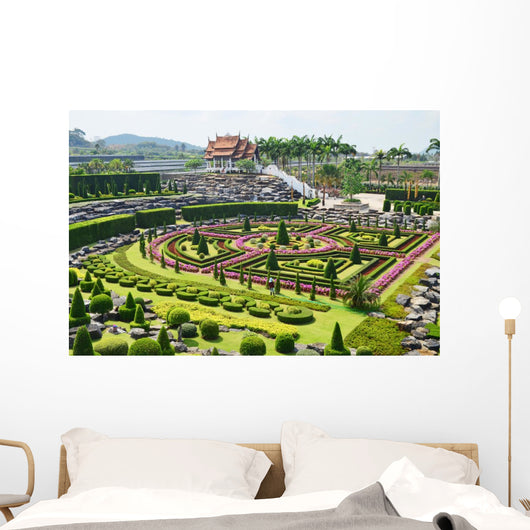 Nong Nooch Garden in Pattaya, Thailand Wall Mural