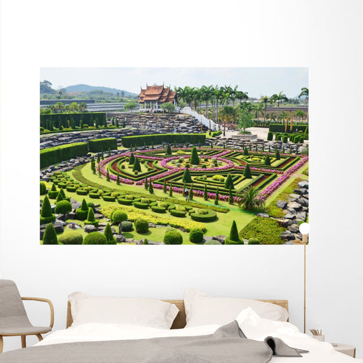 Nong Nooch Garden in Pattaya, Thailand Wall Mural