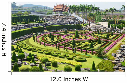 Nong Nooch Garden in Pattaya, Thailand Wall Mural
