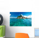 Beautiful tropical island Wall Mural