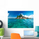 Beautiful tropical island Wall Mural