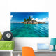 Beautiful tropical island Wall Mural