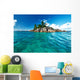 Beautiful tropical island Wall Mural
