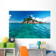 Beautiful tropical island Wall Mural