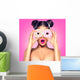 Girly Glamourous Doughnuts Wall Mural