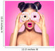 Girly Glamourous Doughnuts Wall Mural