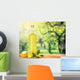 Italian alcoholic beverage, Limoncello. Wall Mural