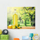 Italian alcoholic beverage, Limoncello. Wall Mural