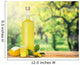 Italian alcoholic beverage, Limoncello. Wall Mural
