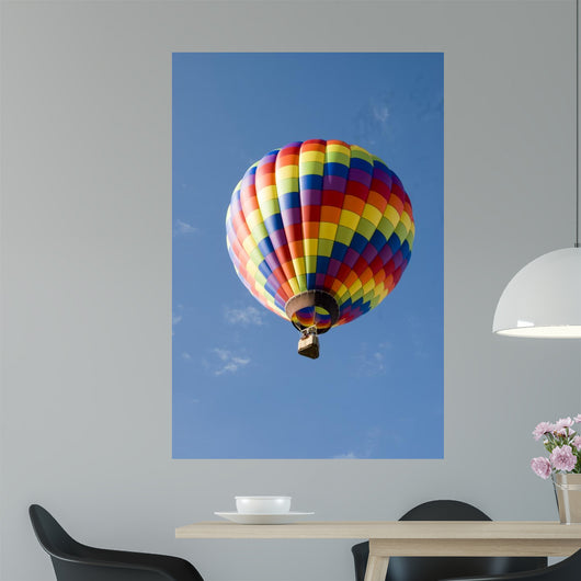 Hot Air Balloon Flight Wall Decal