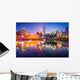Chongqing, China Skyline on the Jialing River Wall Mural