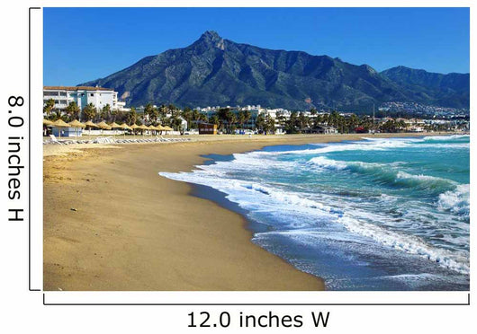 plage de Marbella Wall Mural