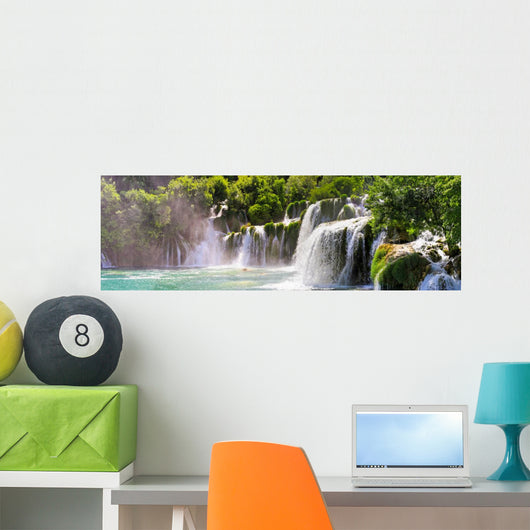 Krka waterfalls Wall Mural