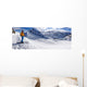 Skifahrer Wall Mural