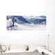 Skifahrer Wall Mural