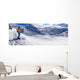 Skifahrer Wall Mural