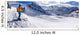 Skifahrer Wall Mural