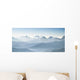 Panorama of high mountains in Himalaya Wall Mural