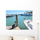 Pelican and Boats Wall Mural