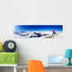 Snowboarder Mountain Wall Mural