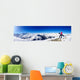 Snowboarder Mountain Wall Mural