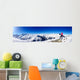 Snowboarder Mountain Wall Mural