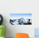 I've finally reached the summit! Wall Mural