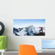 I've finally reached the summit! Wall Mural