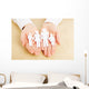 Family in Your Hands Wall Mural