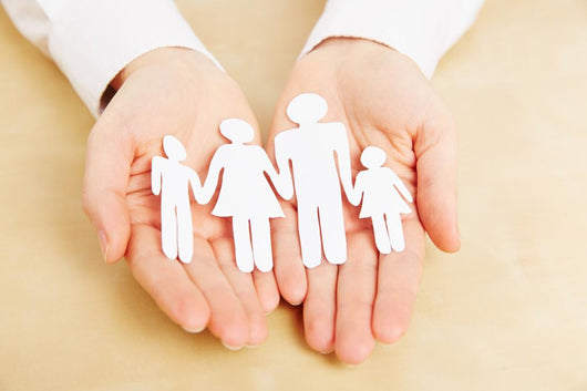 Family In Your Hands Wall Decal