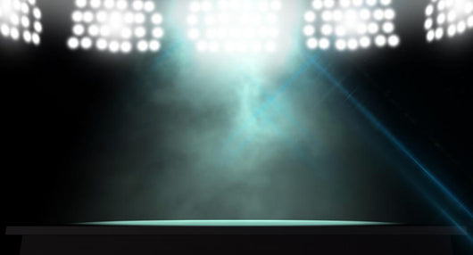 Spot Lit Stage Wall Decal 3