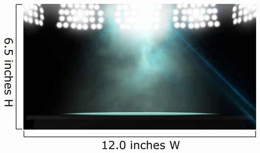 Spotlit Stage Wall Mural