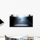 Spotlit Stage Wall Mural