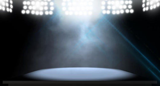 Spot Lit Stage Wall Decal 2