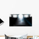 Spotlit Stage Wall Mural