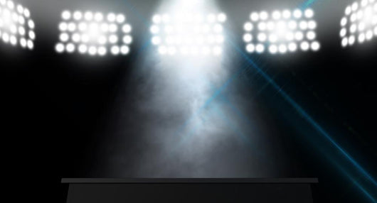 Spot Lit Stage Wall Decal