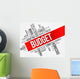 Budget Word Cloud Business Wall Decal