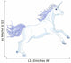Fairy unicorn Wall Decal
