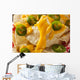 Homemade Nachos with Cheddar Cheese Wall Mural
