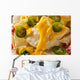 Homemade Nachos with Cheddar Cheese Wall Mural