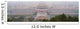 Forbidden City shrouded in pollution from Jingshan Park, Beijing Wall Mural
