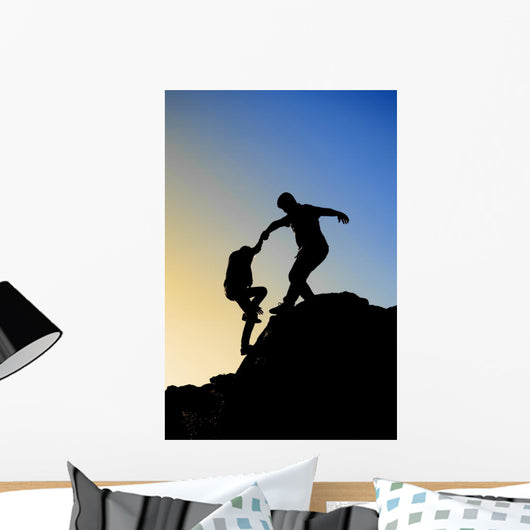 helping hand Wall Mural