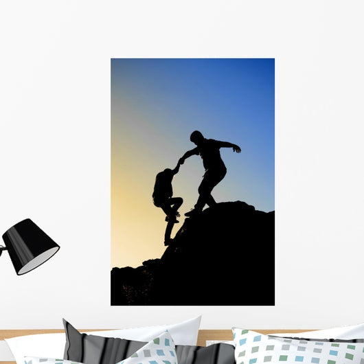 helping hand Wall Mural