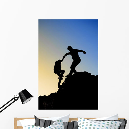 helping hand Wall Mural