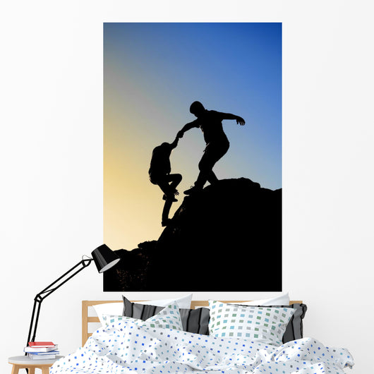 helping hand Wall Mural
