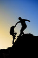 Helping Hand Wall Decal