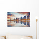 Paris skyline with Eiffel tower in background Wall Mural