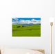Mt. Ruapehu and fields Wall Mural