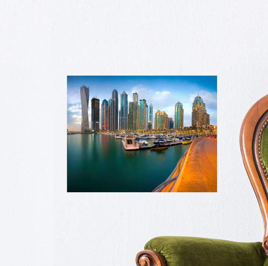 Dubai Marina Wall Decal